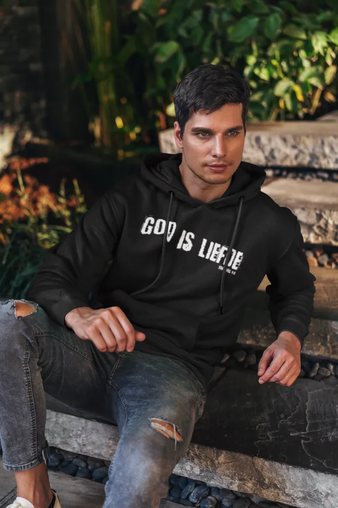 God is liefde hoodie 