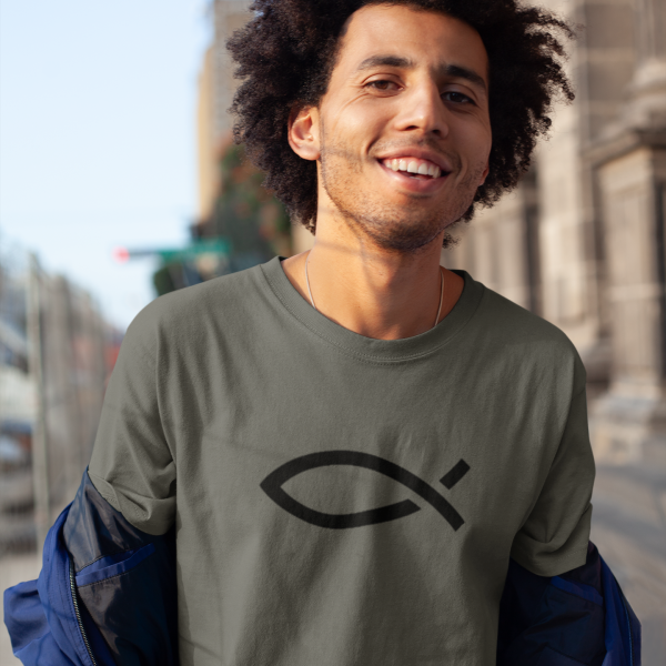 Evangelie Fish heren T-shirt