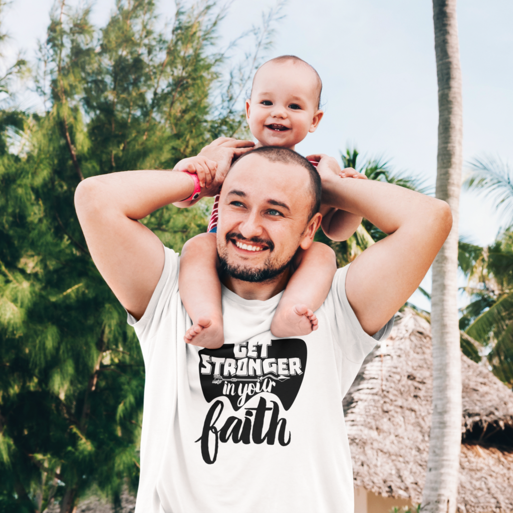 Grow in Faith - Christelijk heren T-shirt