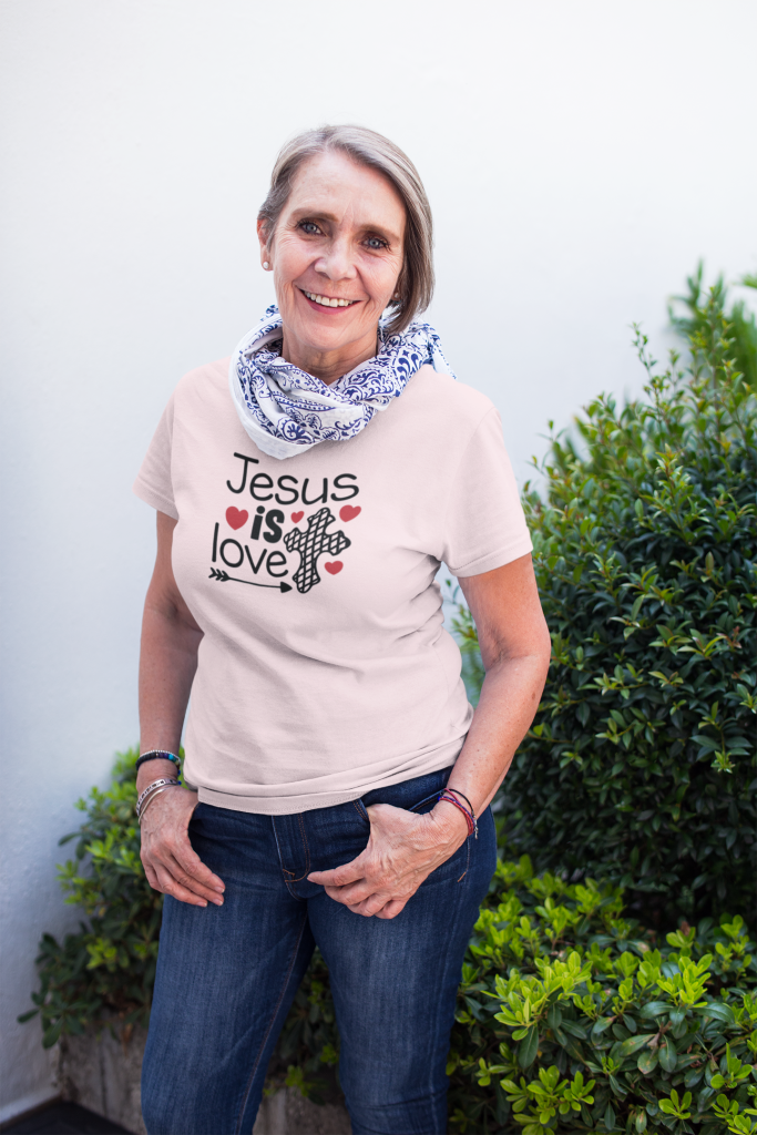 Jesus is Love – Christelijk Dames T-Shirt