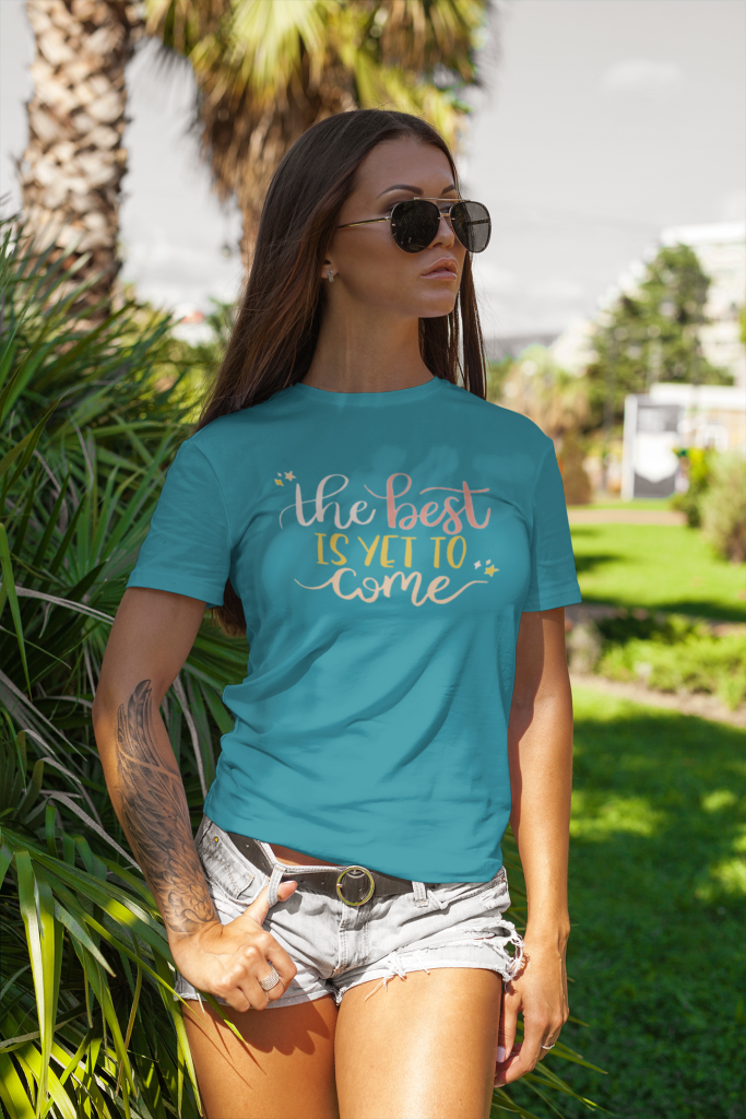 The best is yet to come - Christelijk Dames T-Shirt