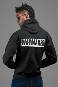 God is a Waymaker - Christelijke heren hoodie