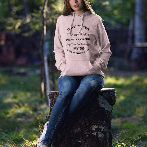 God is a Waymaker - Christelijke dames premium hoodie