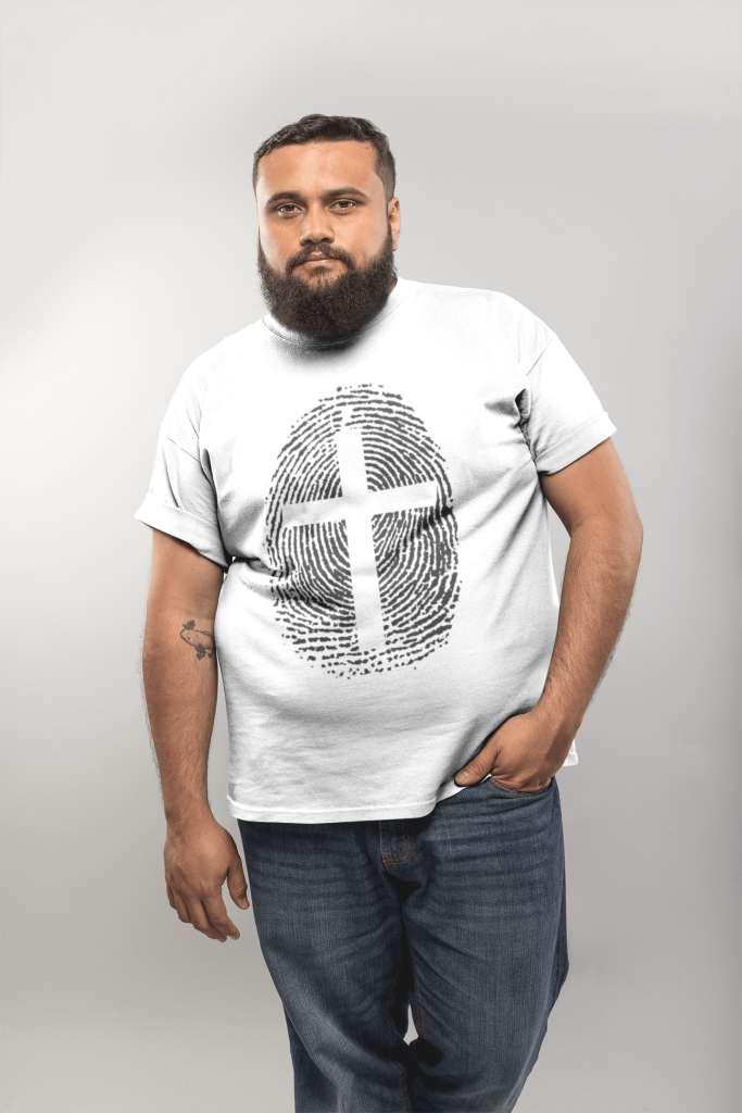 Blessed Cross dark - plus size Dames Shirt