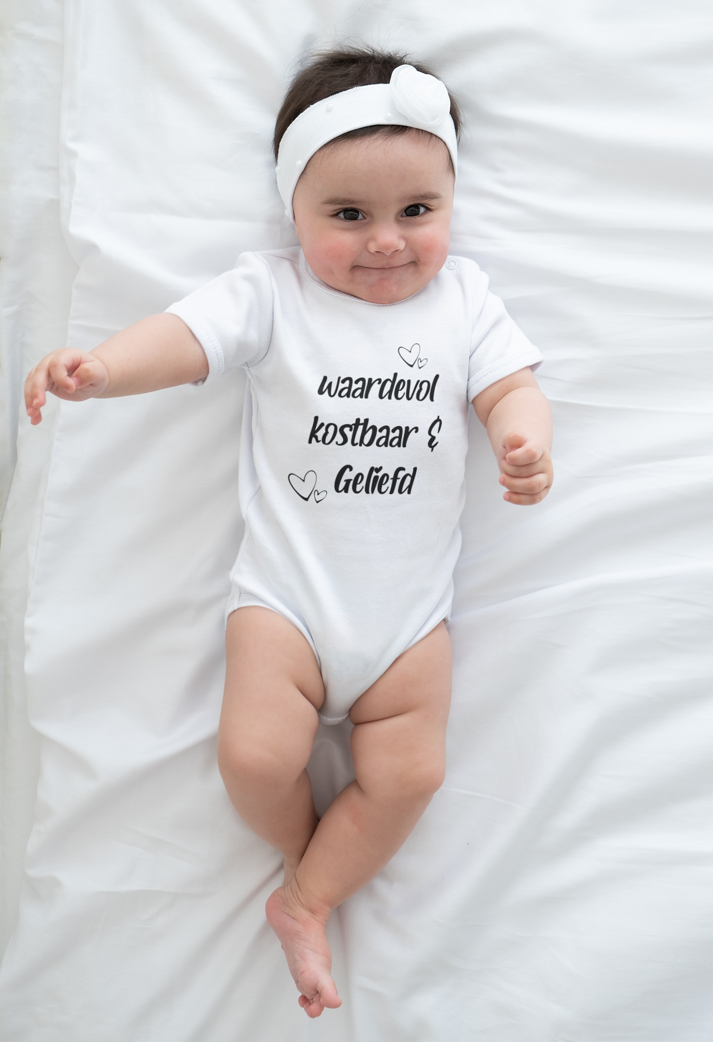 Waardevol, kostbaar & geliefd - Christelijke unisex romper