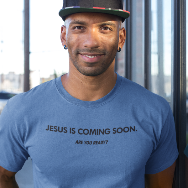 Jesus is coming soon - Christelijk heren T-shirt