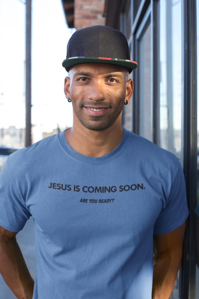 Jesus is coming soon - Christelijk heren T-shirt