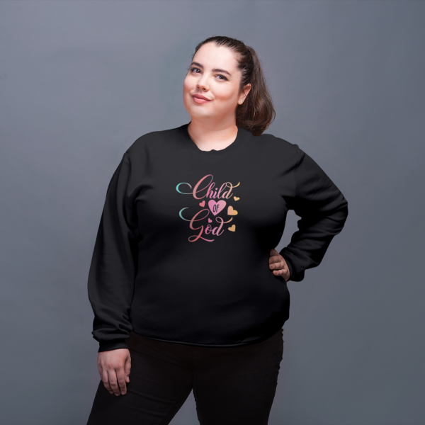 Child of God – Christelijk dames Plus Size sweater tot 5XL