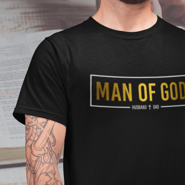 Man van God- Christelijk heren T-shirt