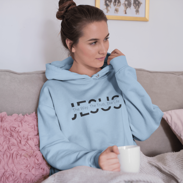 Jesus The Way. The Truth. The Life - Christelijke dames hoodie