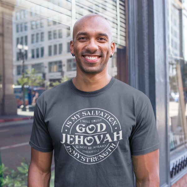 God Jehovah- Christelijk heren T-shirt