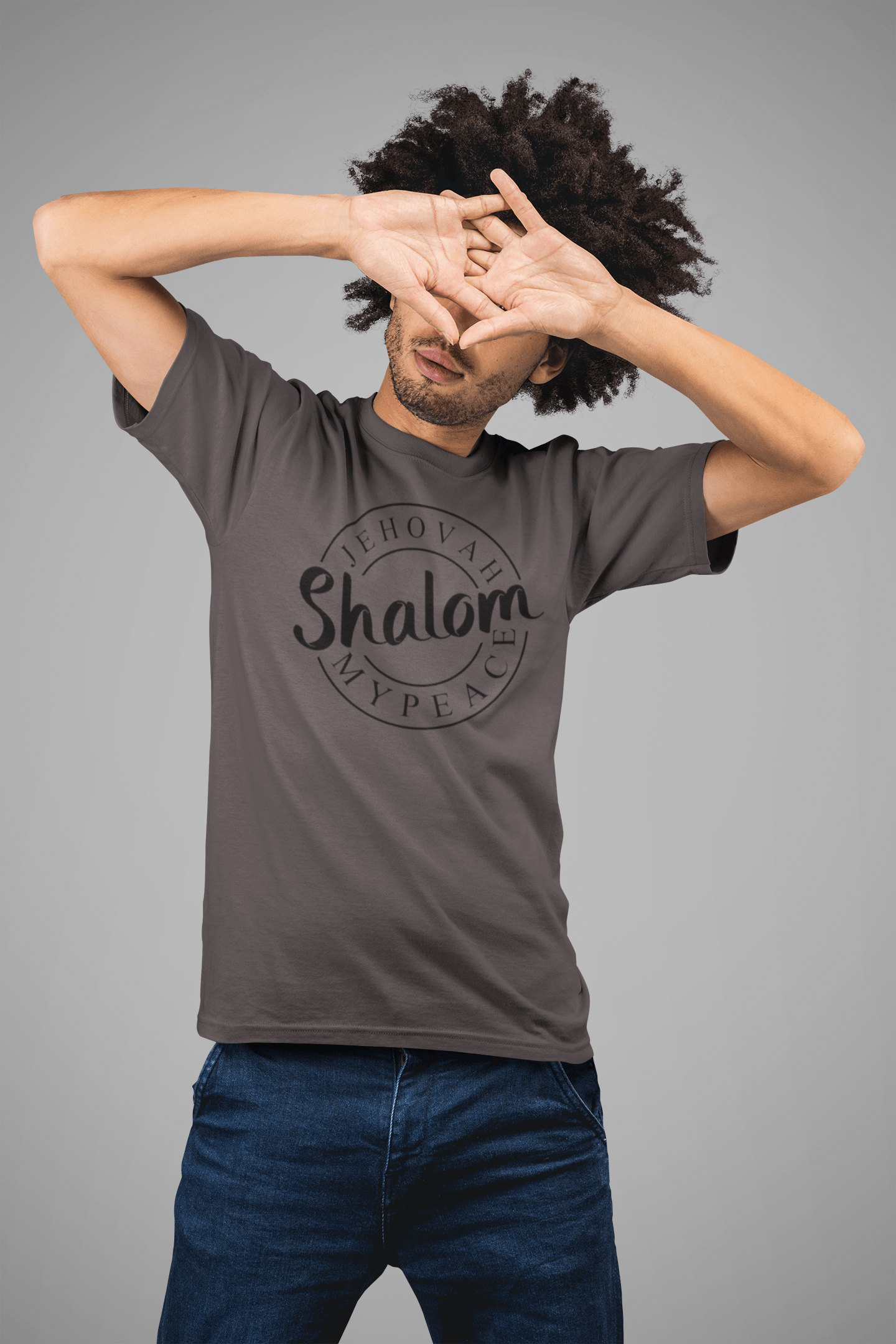 Jehovah Shalom- Christelijk heren T-shirt