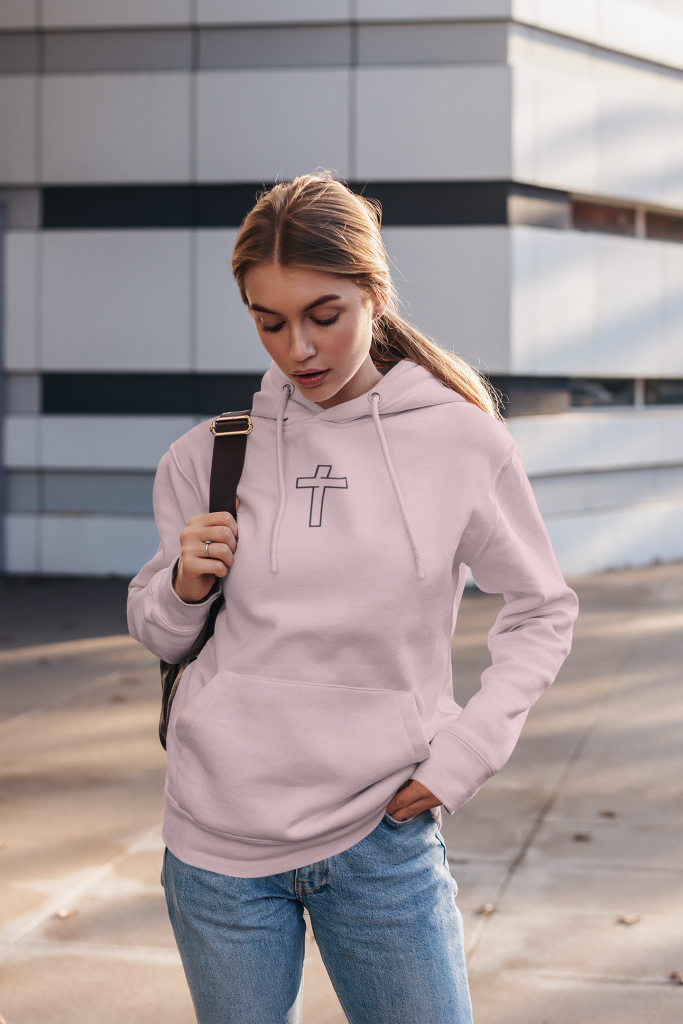 Hip kruis - Christelijke dames hoodie