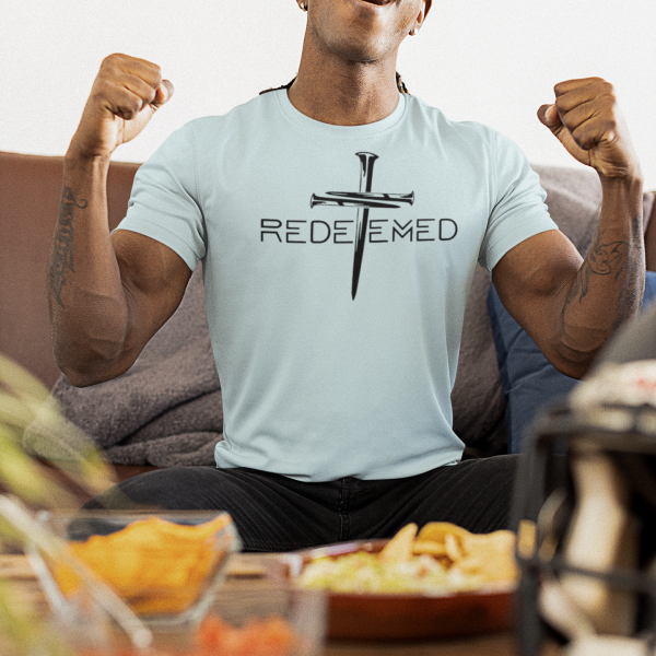 Redeemed- Christelijk heren T-shirt