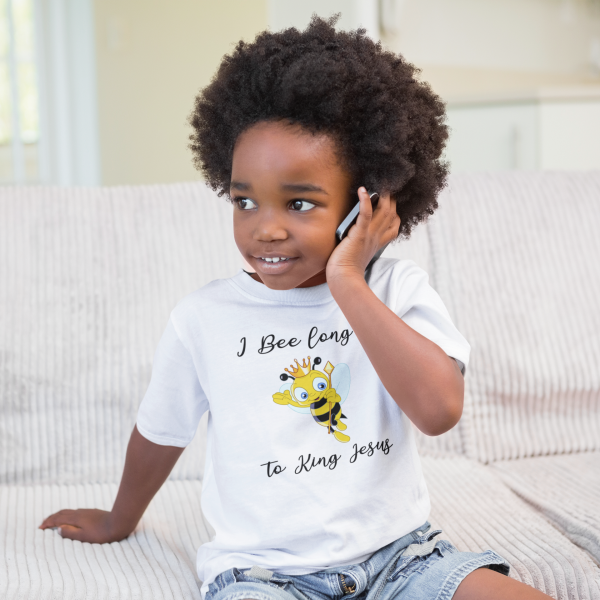 I Bee'long to King Jesus – Christelijk kinder UNISEX T-shirt