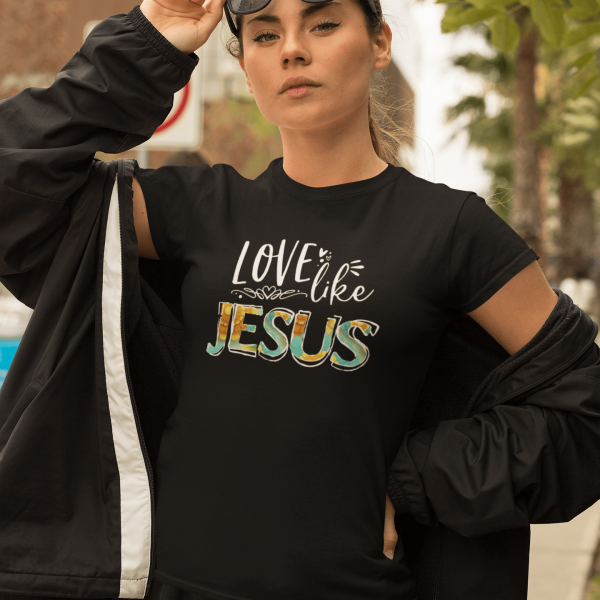 Love like Jesus - Christelijk Dames T-Shirt