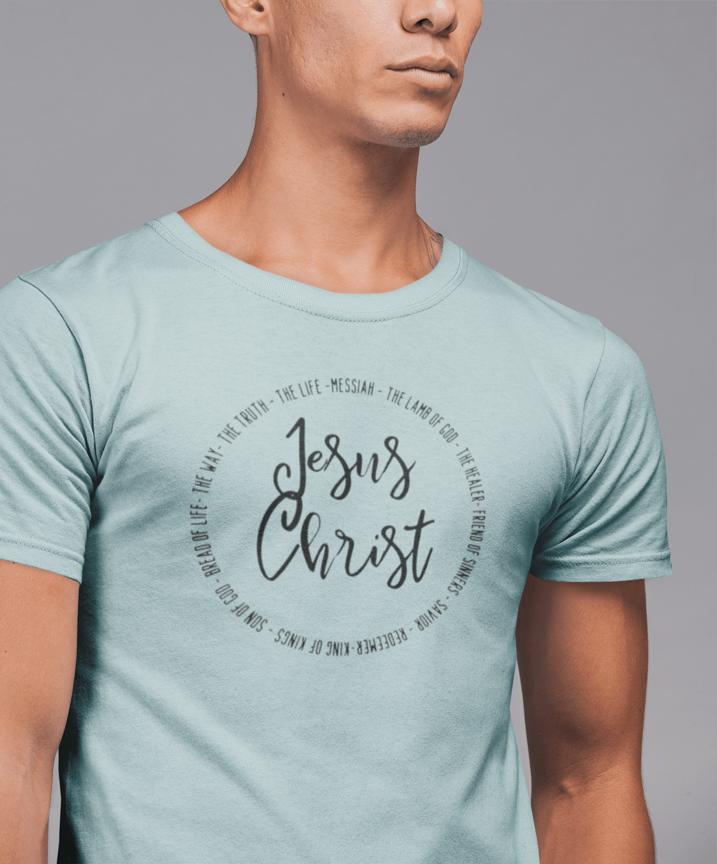 Jesus Christ The Messiah- Christelijk heren T-shirt 