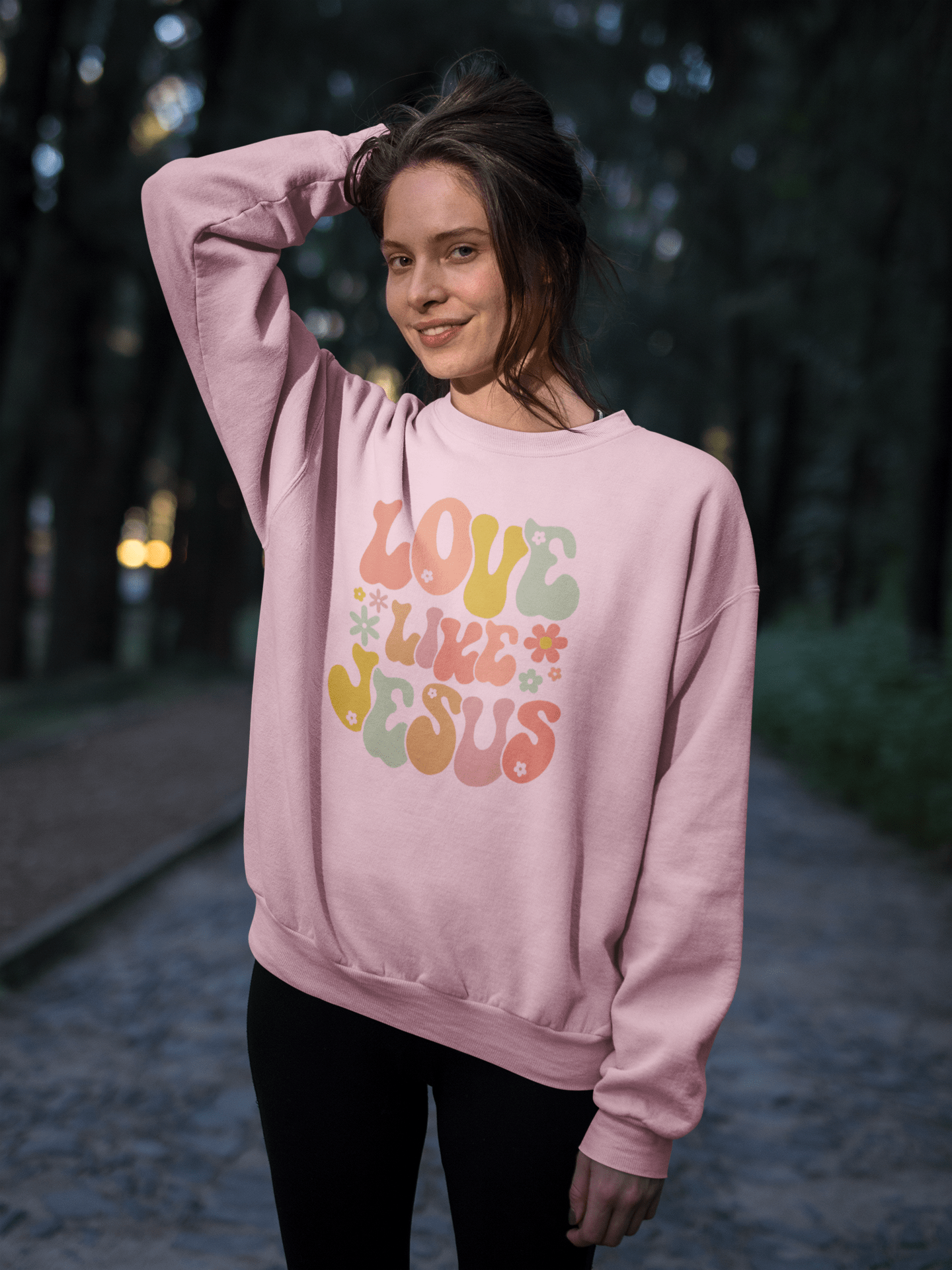 Christelijke Dames sweater - Love like Jesus