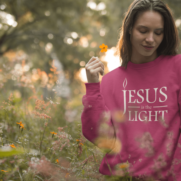 Christelijke Dames sweater - Jesus is the Light