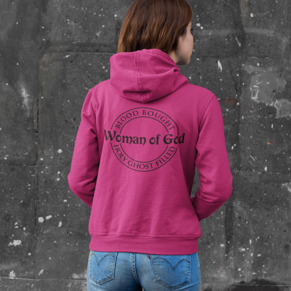 Christelijke dames hoodie! - Woman of God