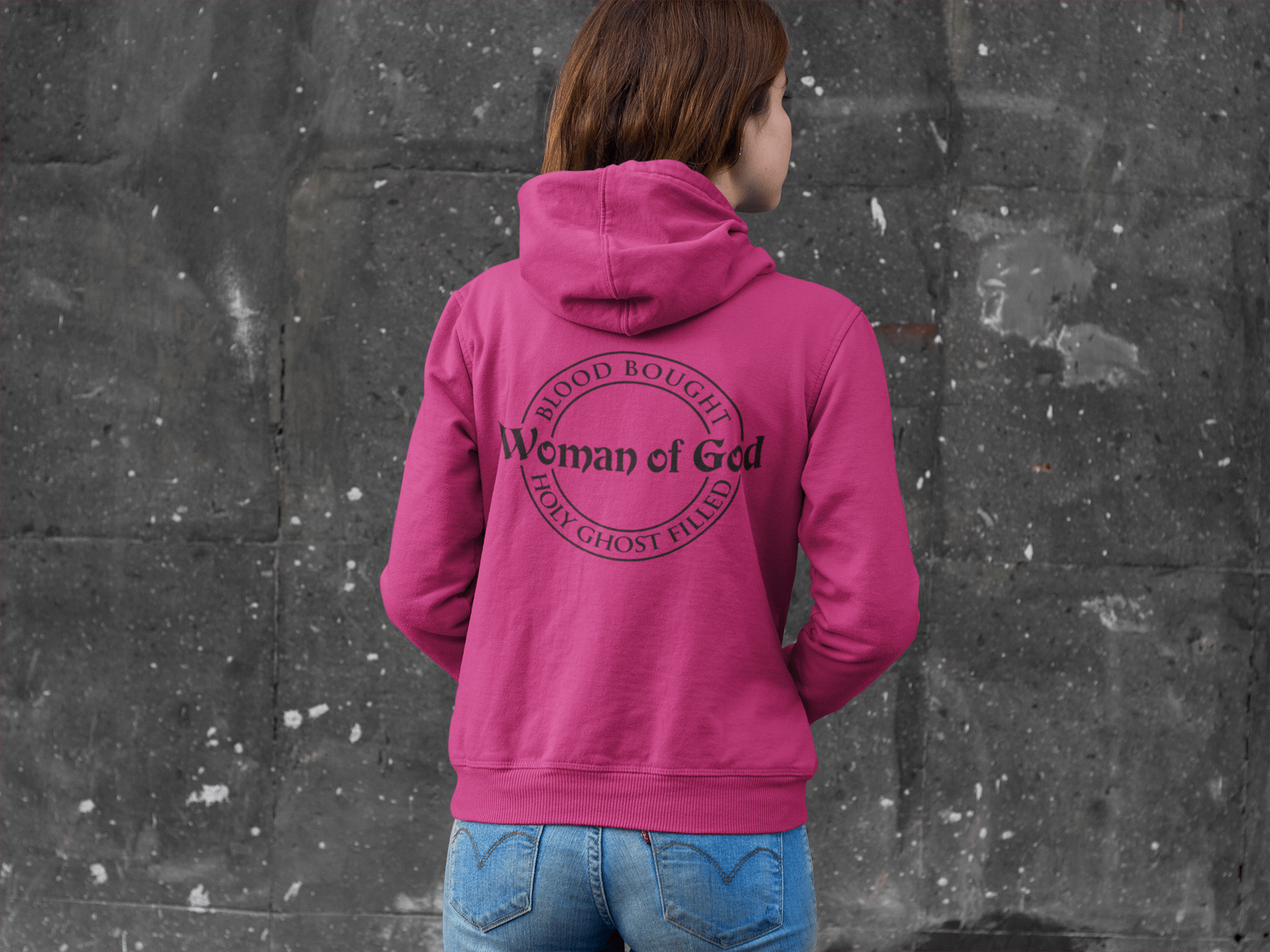 Christelijke dames hoodie! - Woman of God