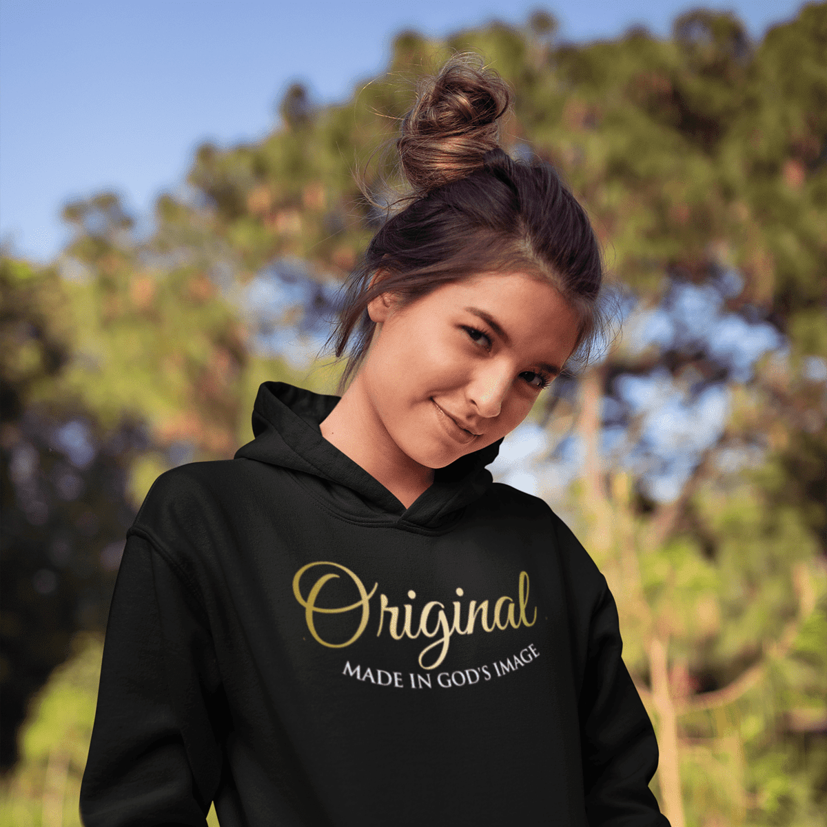 Christelijke dames hoodie! - Original made in Gods image