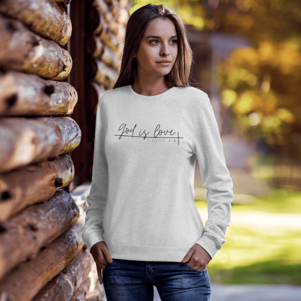 Christelijke Dames sweater - God is love