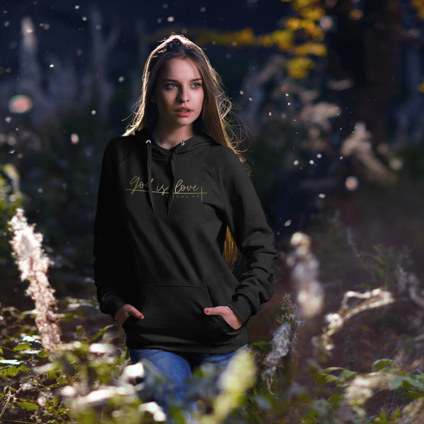 Christelijke dames hoodie! - God is Love