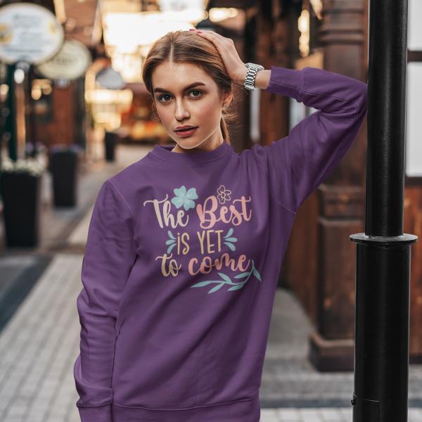 Christelijke Dames sweater - The best will come