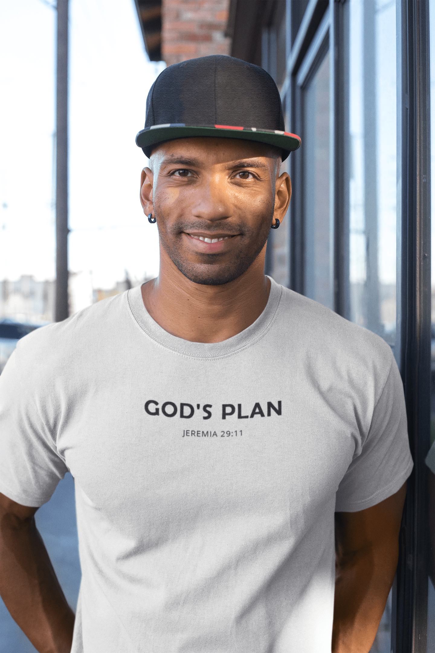 God's plan - Christelijk heren T-shirt