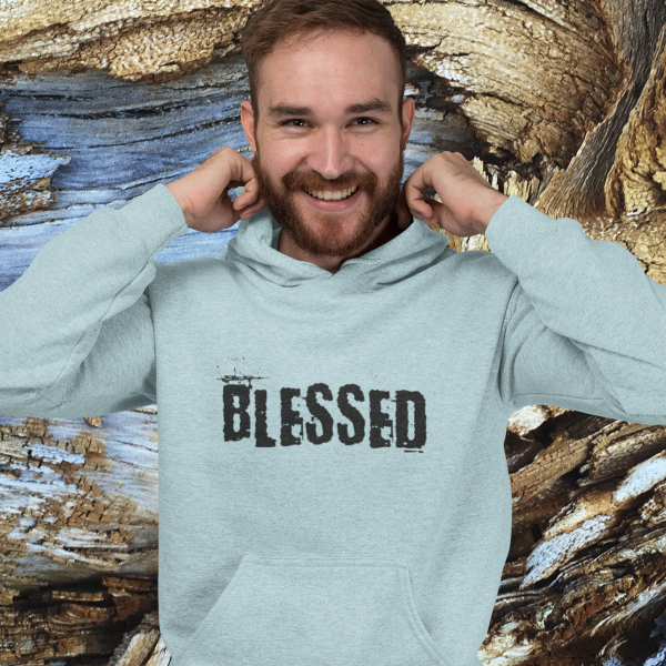 Christelijke heren hoodie! - Blessed