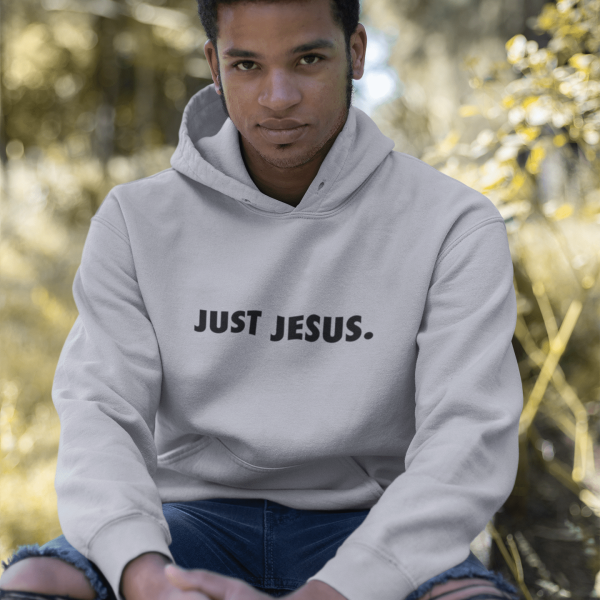 Christelijke heren hoodie! - Just Jesus