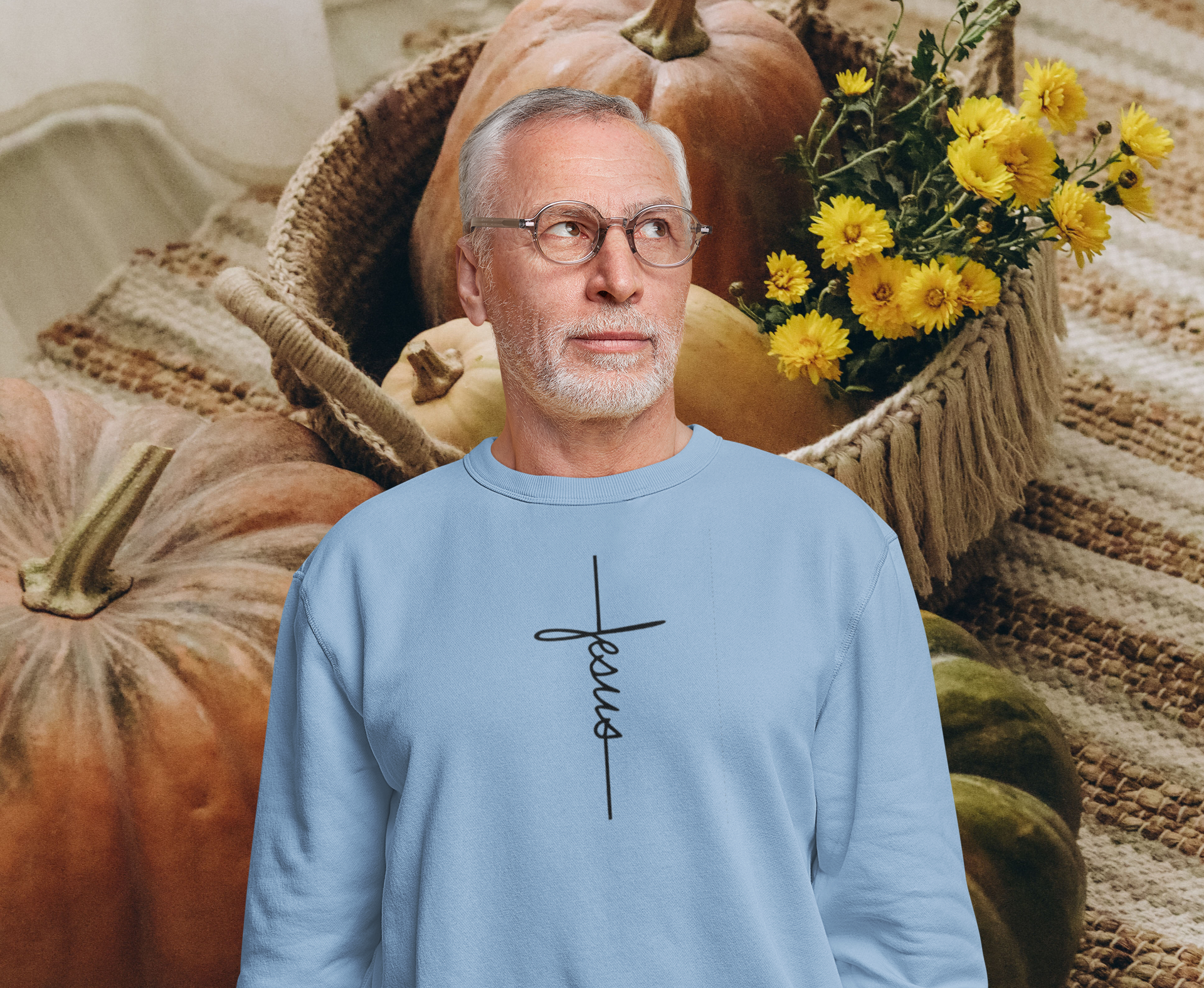 Christelijke Heren sweater - Jesus