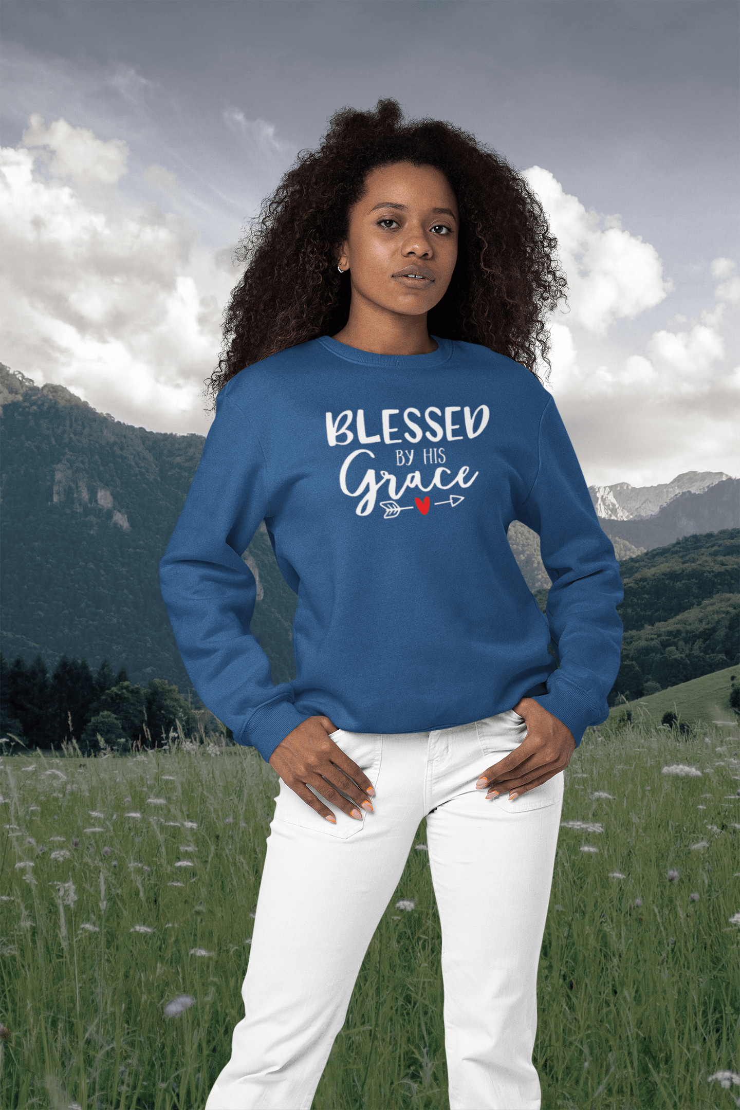 Christelijke Dames sweater - Genade