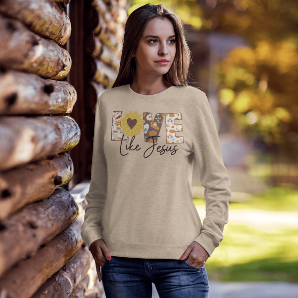 Christelijke Dames sweater - Love like Jesus