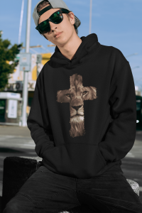 Christelijke heren hoodie! - The Lion