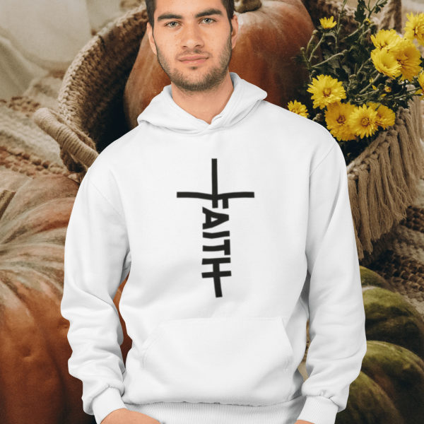 Christelijke heren hoodie! - Geloof