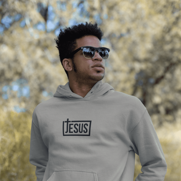 Christelijke heren hoodie - Jesus - 28 kleuren