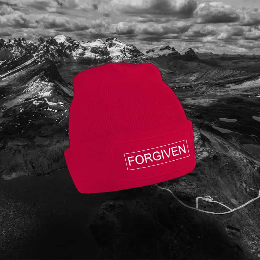 Christelijke unisex muts - Forgiven - 7 kleuren