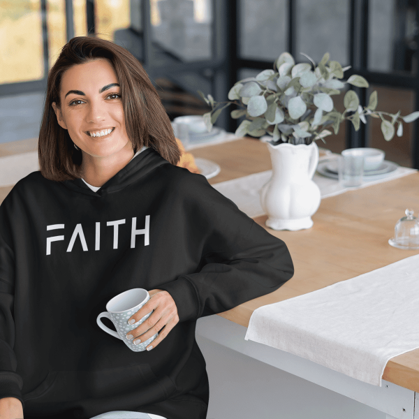 Christelijke dames hoodie! - Faith - 12 kleuren