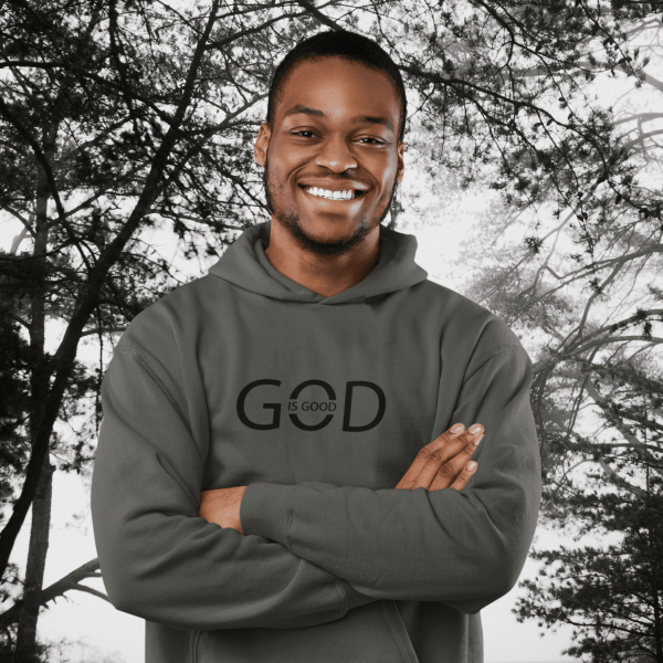 Christelijke heren hoodie - God is Good - 29 kleuren