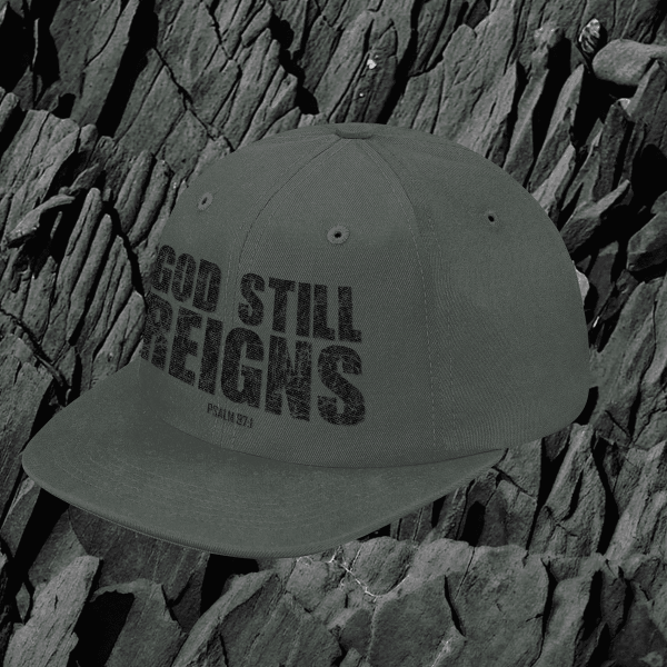 Christelijke Snapback pet - God still Reigns - 7 kleuren