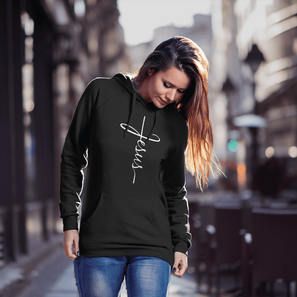 Christelijke dames hoodie! - Jesus is King - 12 kleuren