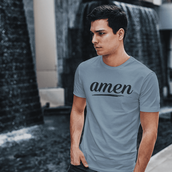 Amen - Christelijk heren T-shirt - 31 kleuren