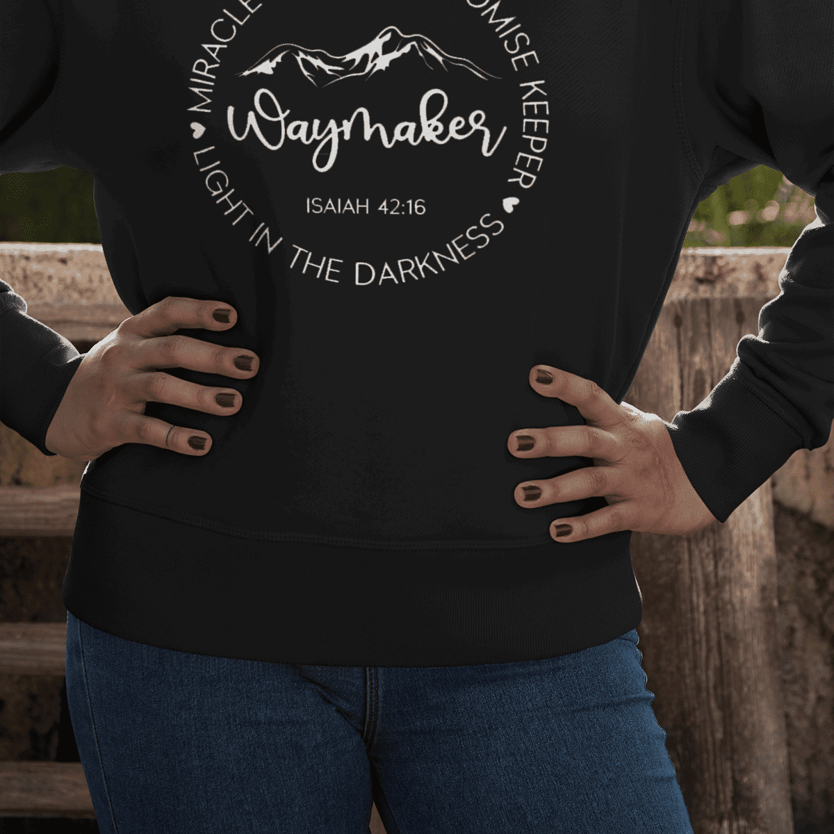 Christelijke Dames sweater - Waymaker - 20 kleuren