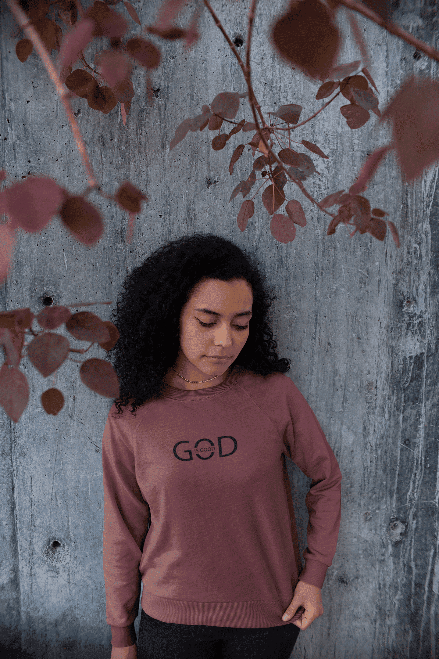 Christelijke Dames sweater - God is Good - 23 kleuren