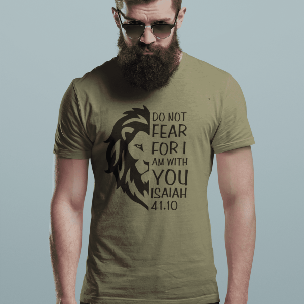 Do not fear - Christelijk heren T-shirt - 31 kleuren