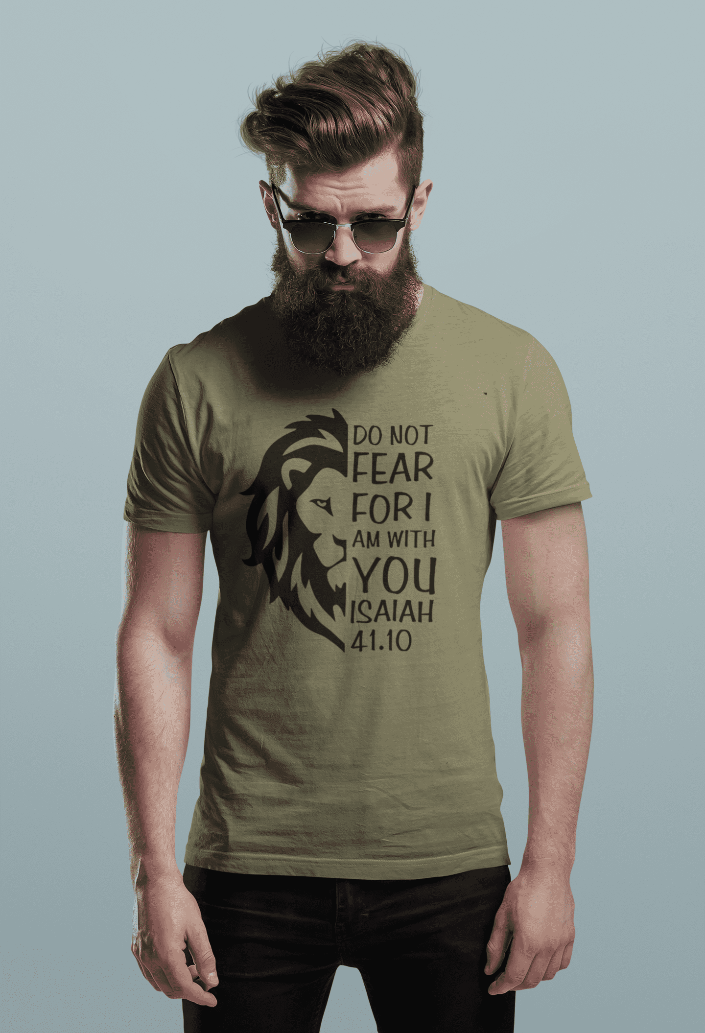 Do not fear - Christelijk heren T-shirt - 31 kleuren