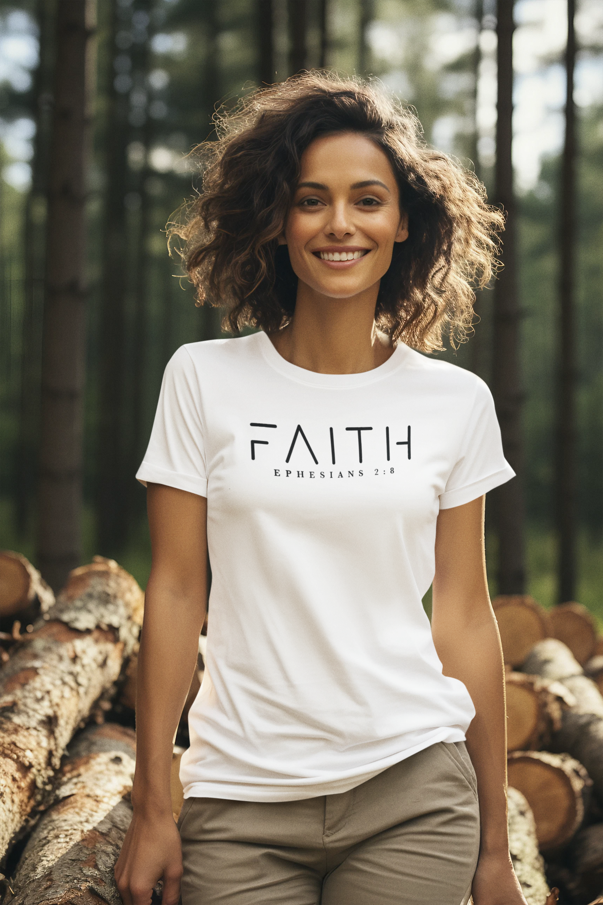 Faith - Christelijk Dames T-Shirt